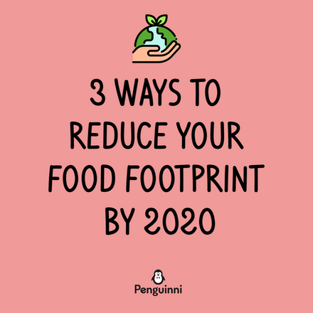 3 Ways to Reduce Your Food Footprint by 2020